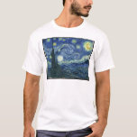 Van Gogh Paintings: Starry Night Van Gogh T-Shirt<br><div class="desc">Enjoy the beauty of Vincent Van Gogh paintings any time. One of the most famous paintings,   Starry Night Van Gogh is a classic masterpiece. Now you can enjoy Vincent Van Gogh Starry Night any time.</div>