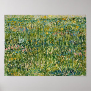 Van Gogh - Patch Of Grass Poster
