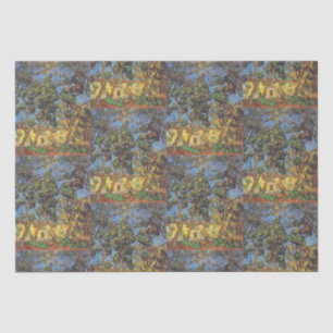 Van Gogh Pine Trees - Classic Garden Art Tissue Paper