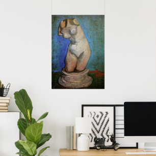 Van Gogh; Plaster Statuette of a Female Torso Poster