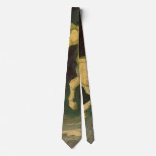 Van Gogh Plaster Statuette of a Horse, Vintage Art Tie