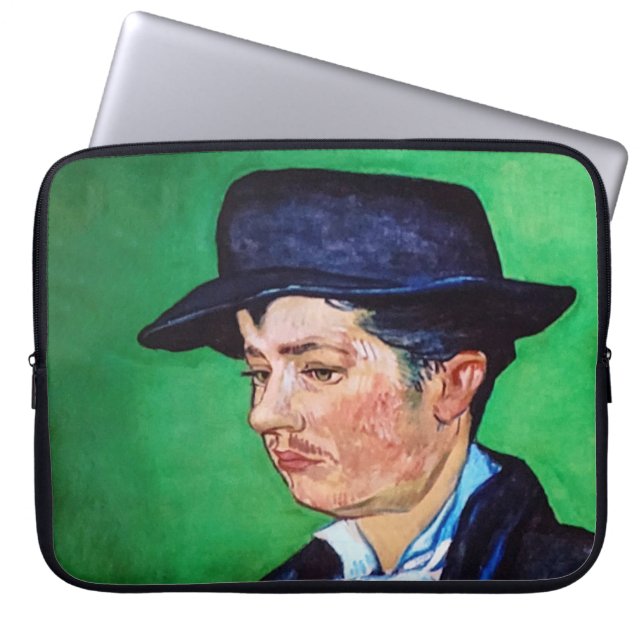 Van Gogh Portrait of Armand Roulin  Laptop Sleeve (Front)