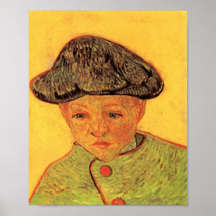 Van Gogh - Portrait of Camille Roulin Poster