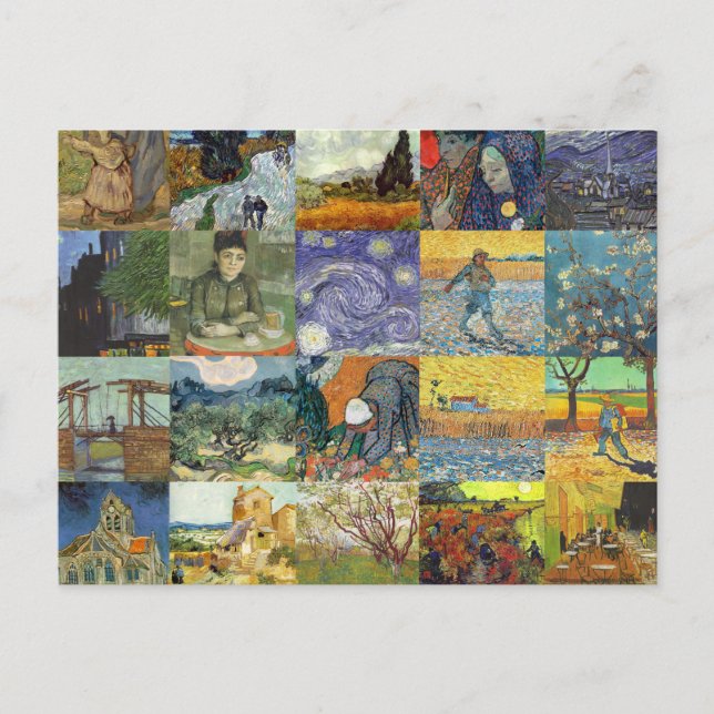 Van Gogh products Postcard (Front)