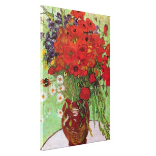 Red Poppy Canvas Prints Wall Art Zazzle Co Nz