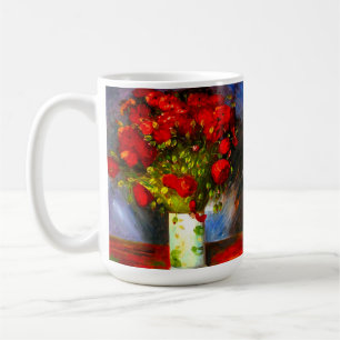 Van Gogh Red Poppies Coffee Mug