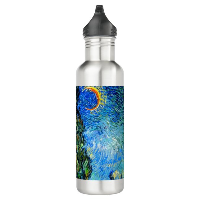 Van Gogh Road with Cypress and Star 710 Ml Water Bottle (Right)