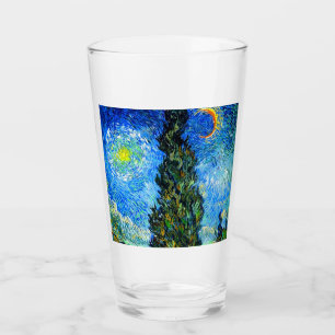 Van Gogh Road with Cypress and Star Glass