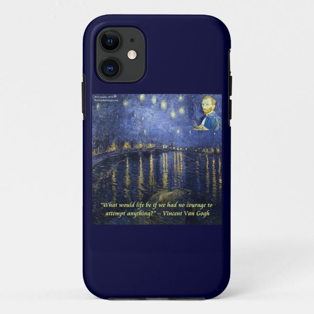 Van Gogh Rone Starry Night iPhone 5 Case (Back)