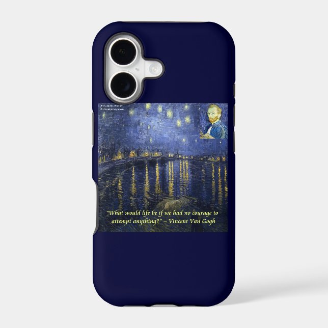 Van Gogh Rone Starry Night iPhone 5 Case (Back)