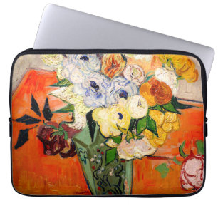 Van Gogh Roses and Anemones Laptop Sleeve