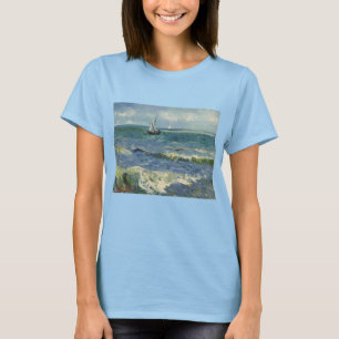 Van Gogh Seascape at Saintes Maries de la Mer T-Shirt