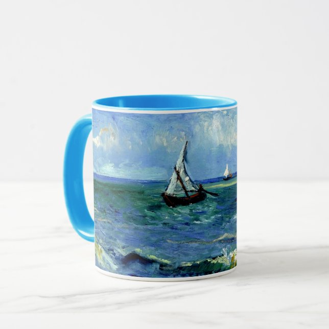 Van Gogh - Seascape Mug (Front Left)