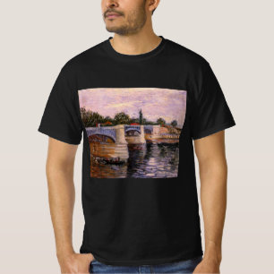 Van Gogh Seine River with Pont del Grande Jette T-Shirt