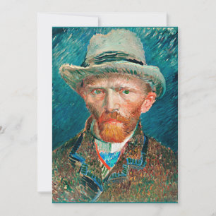Van Gogh - Self-Portrait, 1887 Card