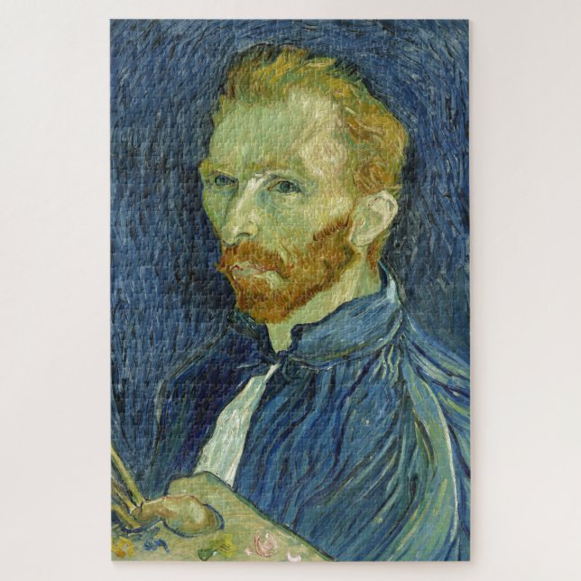 Van Gogh Self Portrait Art Painting Jigsaw Puzzle (Vertical)