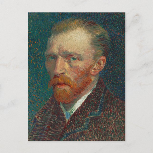 Van Gogh Self Portrait Art Painting Postcard (Front)