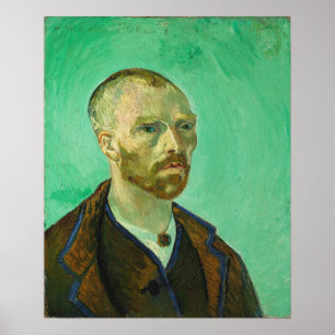 Van Gogh - Self-Portrait Dedicated To Gauguin Poster