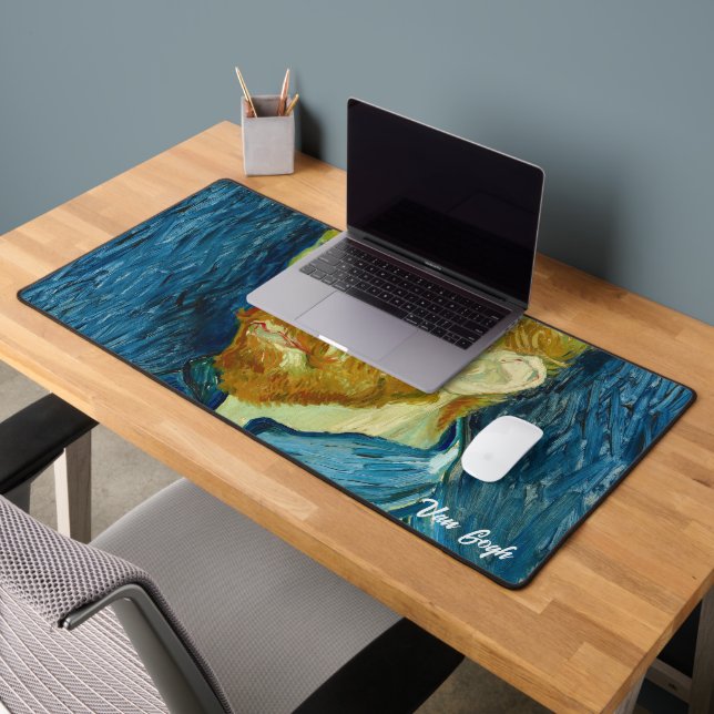Van Gogh - Self Portrait Desk Mat (Office 2)