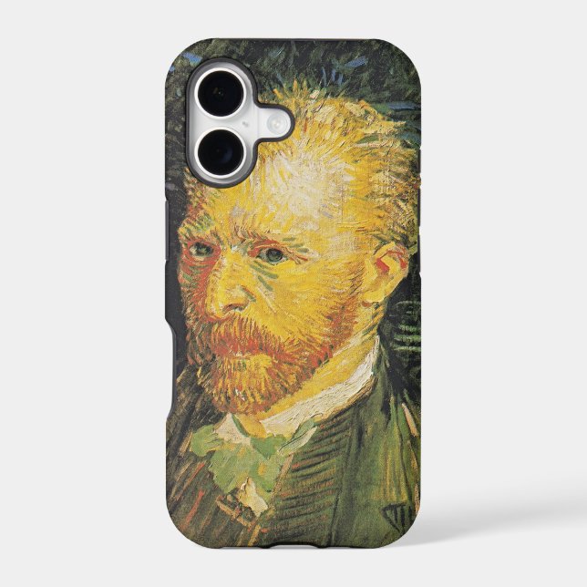 Van Gogh Self Portrait Fine Art iPhone Case (Back)