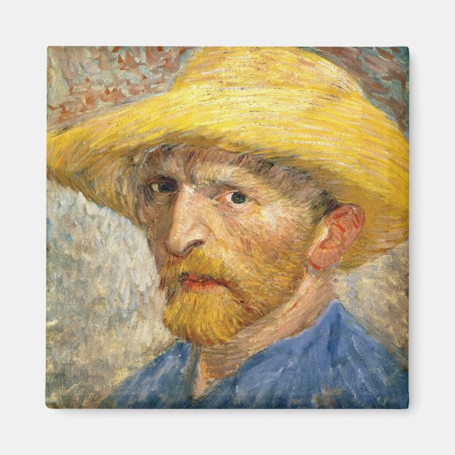 Van Gogh - Self-Portrait Magnet (Front)