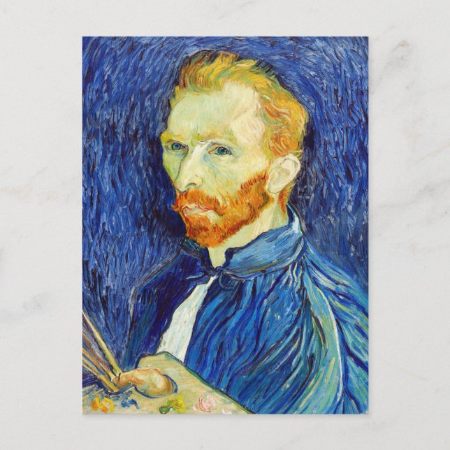 Van Gogh Self PortraiT Postcard (Front)