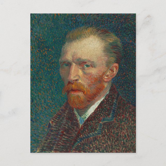 Van Gogh Self Portrait Postcard (Front)