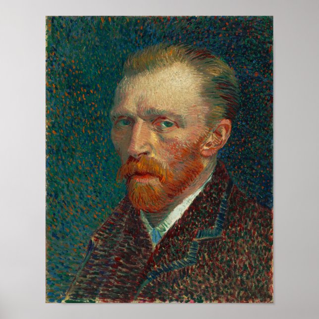 Van Gogh Self Portrait Poster (Front)
