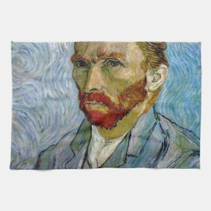 Van Gogh Self Portrait Tea Towel