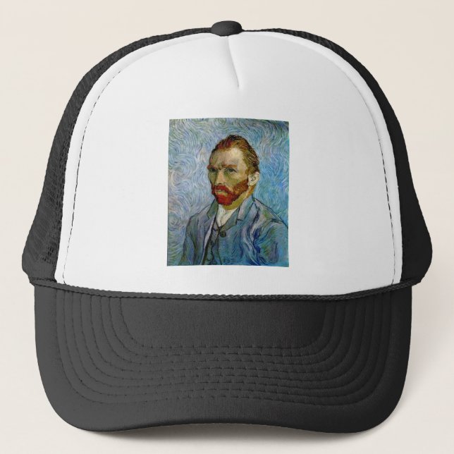 Van Gogh Self Portrait Trucker Hat (Front)