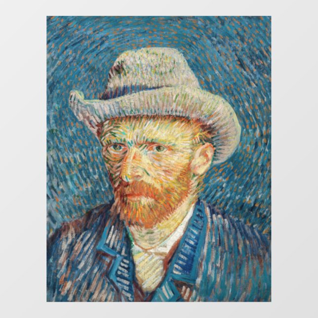 Van Gogh - Self Portrait with a Grey Felt Hat (Sheet)