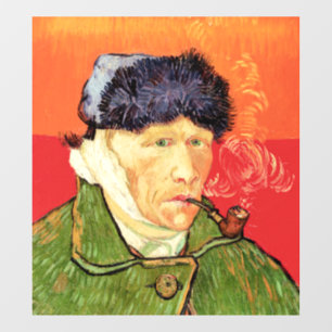 Van Gogh - Self Portrait with Bandaged Ear & Pipe