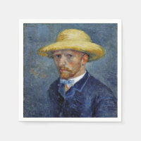 Van Gogh - Self-Portrait with Straw Hat