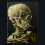 Van Gogh | Skull with Burning Cigarette | 1886 Spiral Notebook<br><div class="desc">“Skull of a Skeleton with Burning Cigarette” was completed by Vincent Van Gogh in 1886</div>