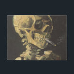 VAN GOGH - Skull with cigarette 1885 Doormat<br><div class="desc">VAN GOGH - Skull with cigarette 1885
Oil on canvas; reproduction</div>