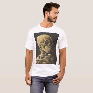 VAN GOGH - Skull with cigarette 1885 T-Shirt