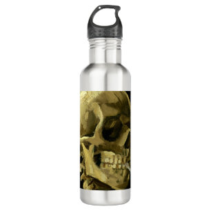 Van Gogh Smoking Skeleton 710 Ml Water Bottle