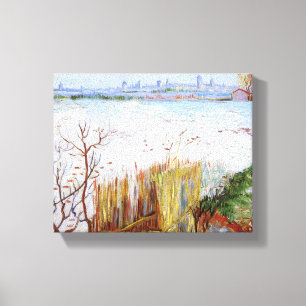 Van Gogh - Snowy Landscape Canvas Print