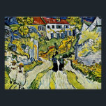 Van Gogh - Stairway at Auvers,  Poster<br><div class="desc">Vincent Van Gogh painting,  Stairway at Auvers.</div>