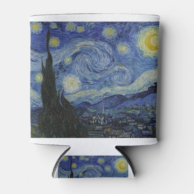 Van Gogh, Starry Nigh Can Cooler (Front)
