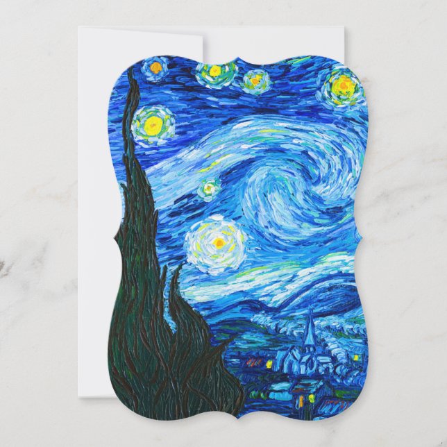 Van Gogh Starry Night Card (Front)
