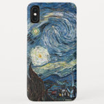 Van Gogh Starry Night Case-Mate iPhone Case<br><div class="desc">Vincent Van Gogh Starry night vintage artwork on electronic cases for your gadgets - vintage products from Zazilicious</div>