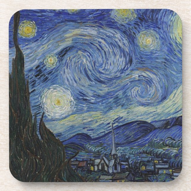 Van Gogh Starry Night Coaster (Front)