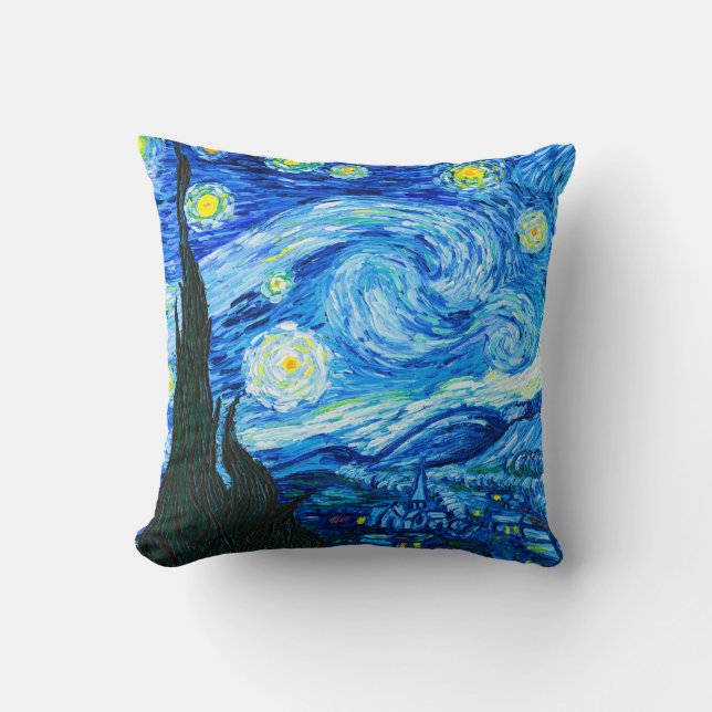 Van Gogh Starry Night Cushion (Front)