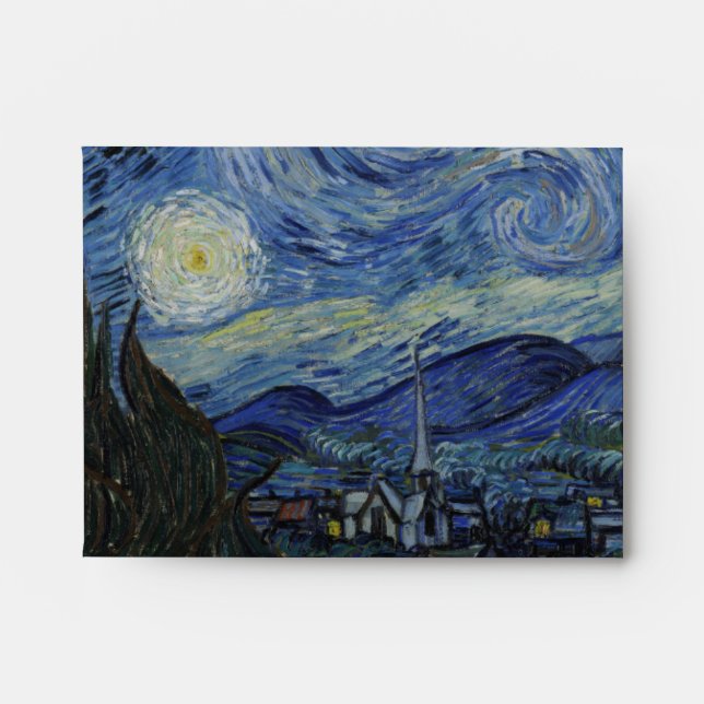 Van Gogh Starry Night Envelopes (Front)