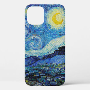Van Gogh Starry Night Fine Art painting  iPhone 12 Case