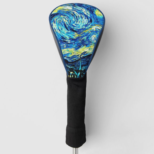 Van Gogh - Starry Night  Golf Head Cover (Front)