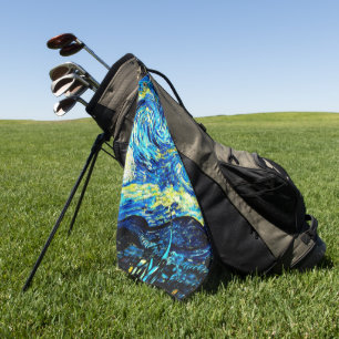Van Gogh - Starry Night  Golf Towel