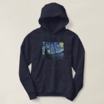 Van Gogh * Starry Night Hoodie<br><div class="desc">The Starry Night by Van Gogh. 
Please visit my store for more interesting design and more colour choice =>  zazzle.com/iwheels*</div>