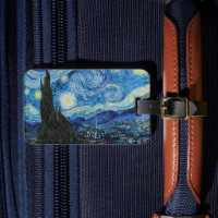 Van Gogh Starry Night. Impressionism vintage art